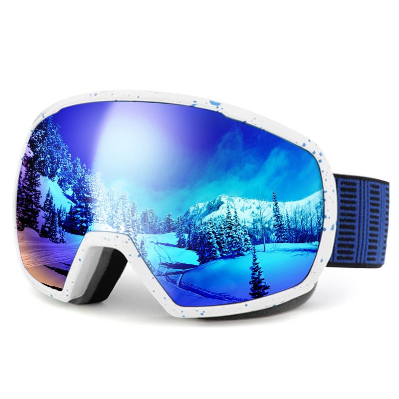 Shock Resistance Ski Goggles for Men Women Anti Fog UV