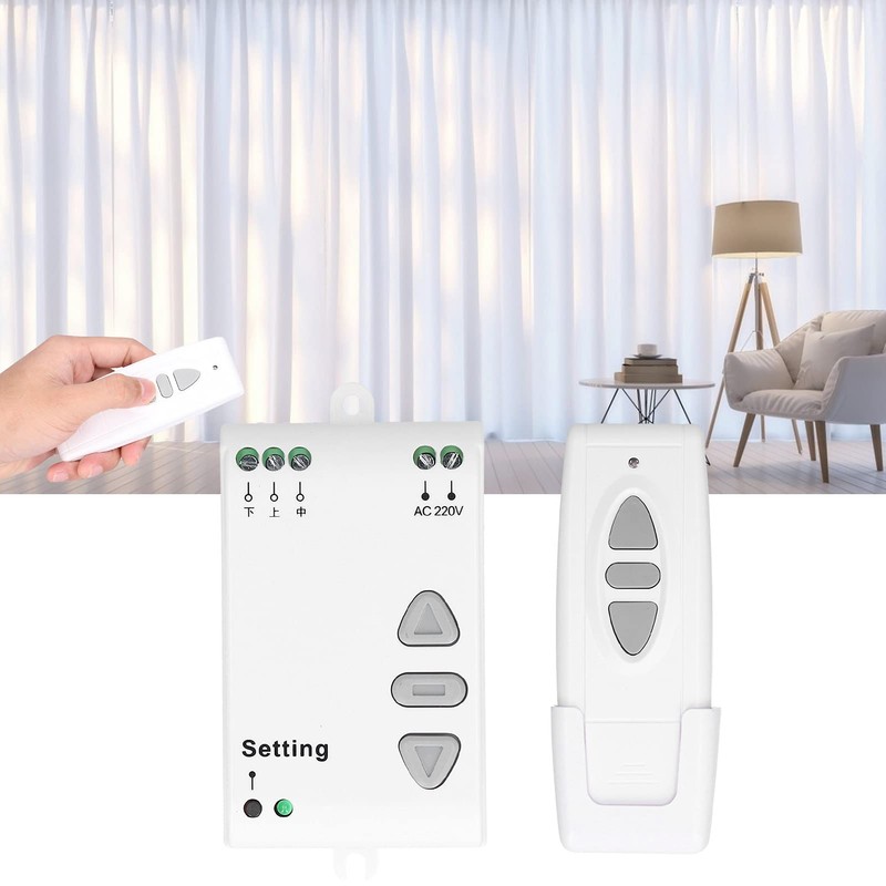 Wireless Remote Control Switch for Projector Screens, Wireless Control Curtain