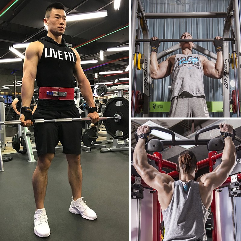 Astarye Professional Gloves for Fitness Unisex Lifting Straps with Extra