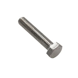 AHCA2 Stainless Steel Fully Threaded Hex Bolt (Setscrew) M8 8mm x 50mm (Pack of 25)