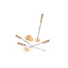 Boska (bosuka) Cutlery Set Wood 285x82x23 mm fondexyufo-ku Set of 4 Oak