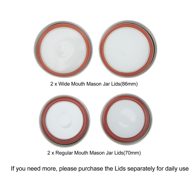 Mason Jar Vacuum Sealer Jar Vacuum Sealing Kit with Accessory