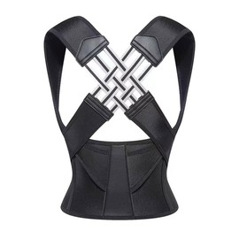 AIMALL Adjustable Posture Corrector Back Belt – Unisex Shoulder Support and Body Brace for Improved Spinal Alignment