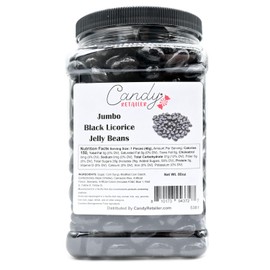 Candy Retailer Jumbo Jelly Beans (5 Lb, Black Licorice)