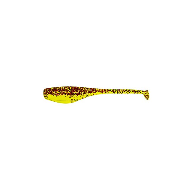 Bobby Garland Crappie Baits Baby Shad Swimmer Chartreuse Red Glitter