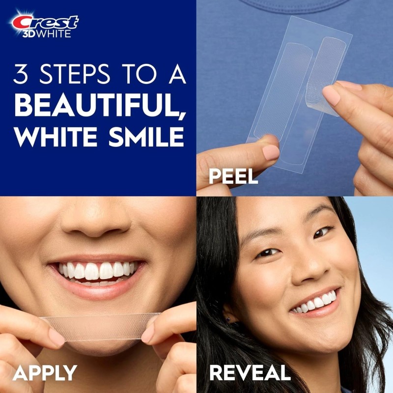 Crest 3D Whitestrips Professional Effects, Whitestrip 3D White, Teeth Whitening