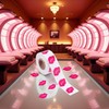 500 pegatinas de labios bronceadores, calcomanía autoadhesivo perforado rosado, estampado