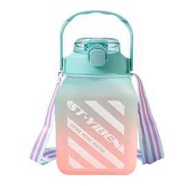 ST-TORU Botella Deportiva Galon Agua Garrafa Kawaii Cantimplora