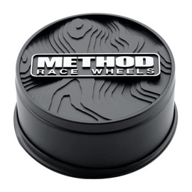 Method Race Wheels Center Cap, TOPO, Black