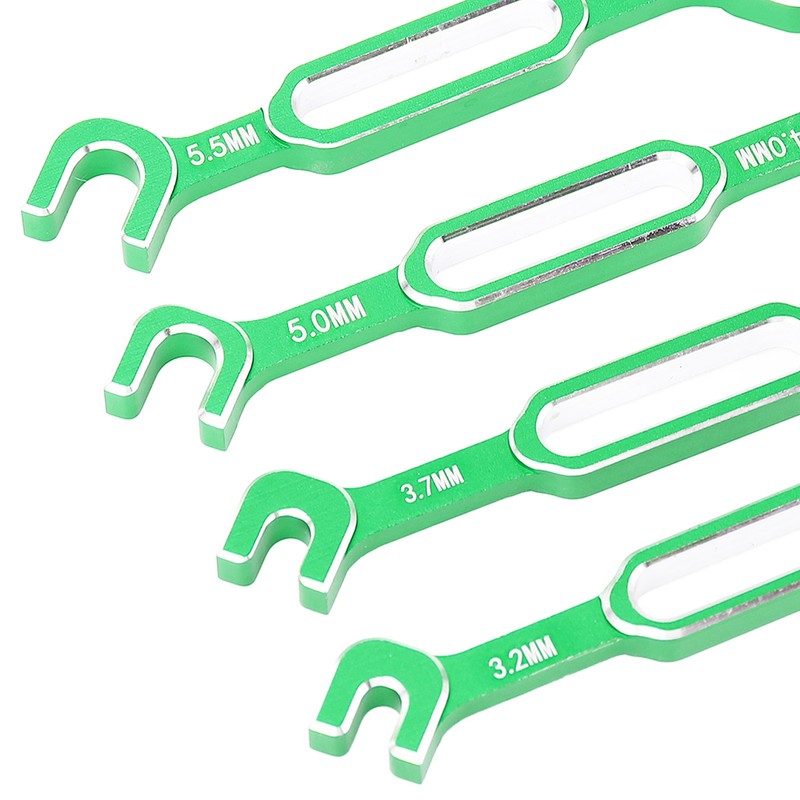 4PCS RC Car Wrenches Turnbuckle Nut Ball Joint Remover Aluminum