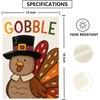 Thanksgiving Garden Flag 12x18 Inch Double Sided for Outside Thankful
