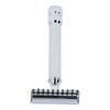 Double Edge Safety Trimmer Washable Zinc Alloy Manual Clipper Handle