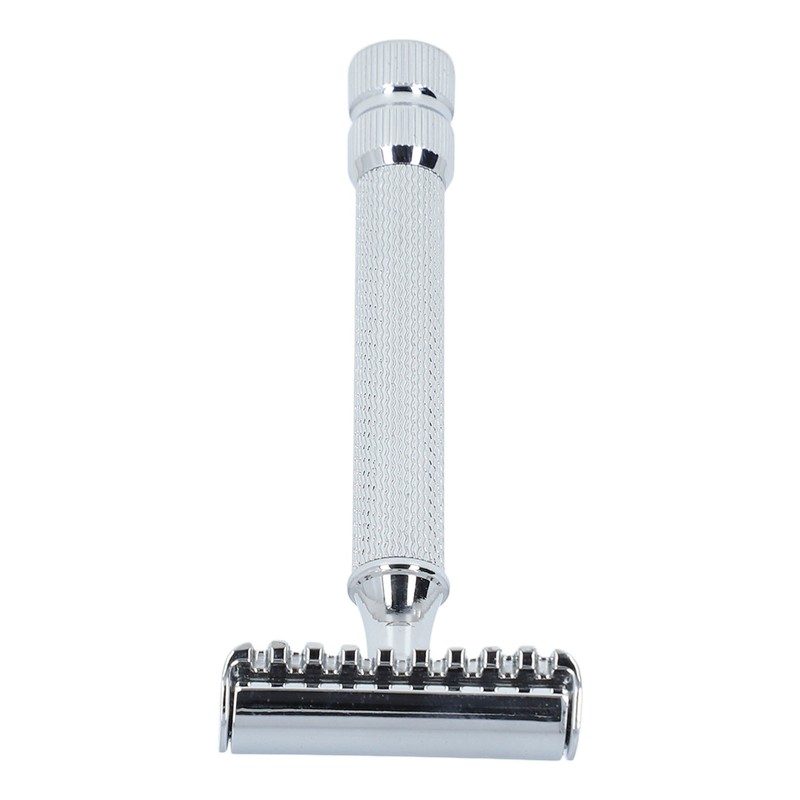 Double Edge Safety Trimmer Washable Zinc Alloy Manual Clipper Handle