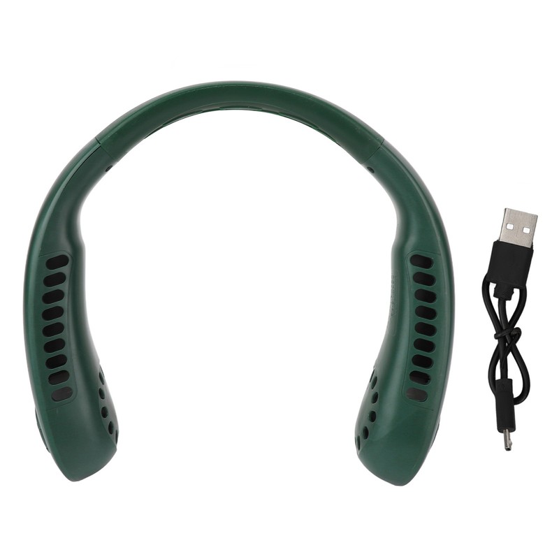 Neck Fan Multifunction 3 Adjustable Speeds Rechargeable Low Noise Bladeless