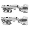 GLEAVI 2pcs Stainless Steel Door Hinges for Kitchen Cabinets Concealed