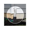 Flex-Drain 53227 Flexible Downspout Extension Adapter, 2 by 3 by