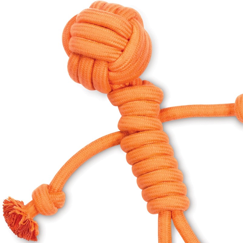 Grriggles Ruff Rope Tug Man Dog Toy, 20"