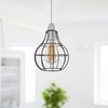 Vintage Metal Lamp Shade Retro Geometric Industrial Wire Cage Lampshade