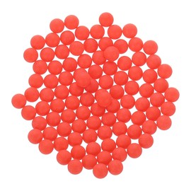 sourcing map 100pcs PP Plastic Bearing Balls 4mm Solid Plastic Balls, Precision Bearing Ball, Red