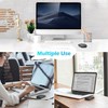 QYFP Bluetooth Maus, Wiederaufladbare Leichte Kabellose Maus Kompatibel mit MacBook