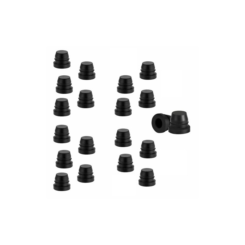 Pack of 20 Brake Bleeder Screw Cap Rubber Brake Bleeder