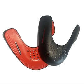 Generic Unisex Sneaker Crease Shields - Durable Anti-Wrinkle Shoe Protectors, Invisible & Comfortable for Daily Wear (red), 5.5-12