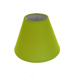 9" Coolie Ceiling Table Lamp Shade Black Cream Lt Blue Lt Green Navy Peach Red - Main Colour: Lime Green