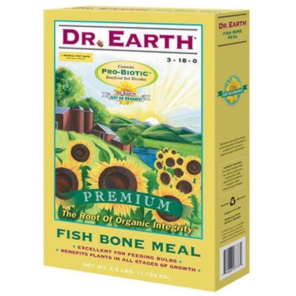 Dr Earth 722 2.5 lbs. Fish Bone Meal