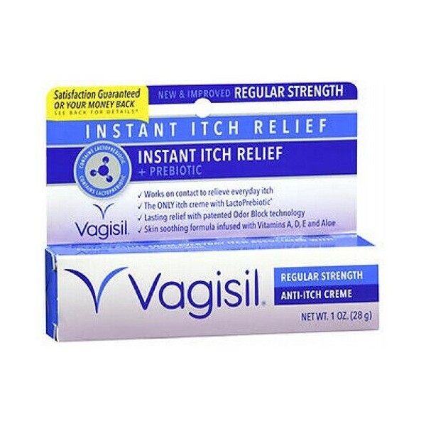 Vagisil Anti-Itch Creme Original Strength 1 Oz