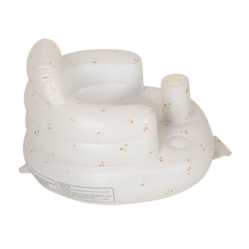 Baby Inflatable Seat with Air Pump Back Portable Safe Soft