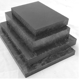 Delrin/Acetal Copolymer Plastic Sheet 1" Thick - 4" x 12" Black POM Plastic Block for Machining Precision Parts,Home Decor,DIY Projects(Opaque Black Acetal Copolymer 1 PCS)