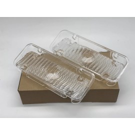 KK 1971 1972 Chevy Pickup Truck Parking Light Lamp Lens Clear Pair Limited Offer