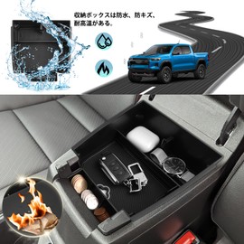 SHAOHAO 2024 2025 Chevy Colorado Center Console Organizer Tray 2023 2024 2025 Chevy Colorado GMC Canyon Accessories Armrest Storage Box Coin Container Tray Pallet Drawer