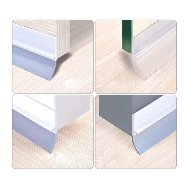 Windproof, dustproof, insectproof, soundproof, blocking door, gap seal, gray /