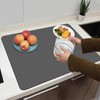 DARENYI 2 Pack Dish Drying Mats 16"x12" Super Absorbent Draining