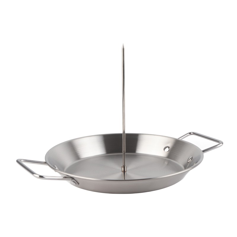 Vertical Skewer for Grill Brazilian Vertical Spit Stand Stainless Steel