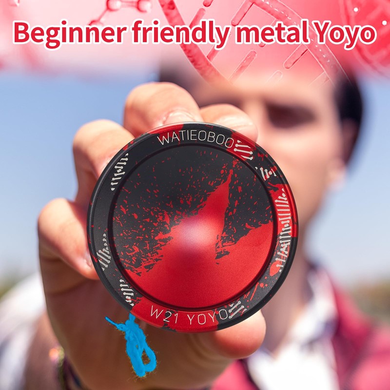 WATIEOBOO Yoyo R8 Responsive Yoyo for Beginners,Professional Unresponsive Yoyos for