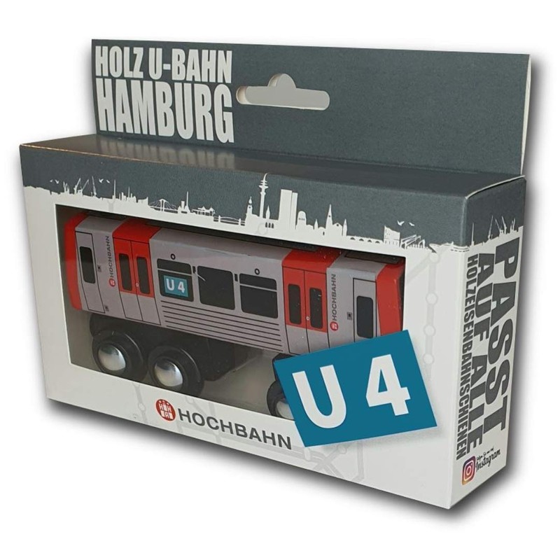 Hamburg Line U4 Wooden Underground