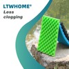 LTWHOME Fish Pond Foam Filter Sponge Set 17" X 11"
