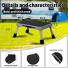 RV Step Stool Foldable 1-Step Ladder Sturdy Metal Stable Step