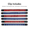 6pcs Socket Organizer 360° Swivel Removable End Cap 1/4 Inch