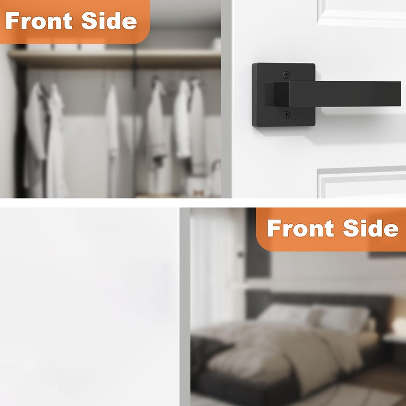 Ainozz Dummy Door Handles Interior - Pack of 2, Matte