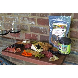 Black Garlic "Organic American" Whole Bulbs (12 Oz bag) Aged and Fermented 120 Days.