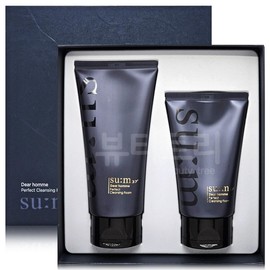 Su:m37 Dear Homme Perfect Cleansing Foam 160ml + 100ml Set / 숨37 디어 옴므 퍼펙트 클렌징 폼 160ml + 100ml 세트