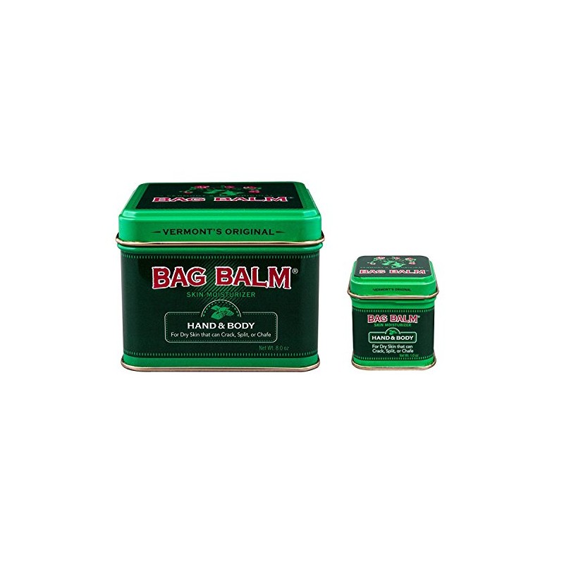 Bag Balm Bálsamo para bolsas, paquete de 2 (8 onzas