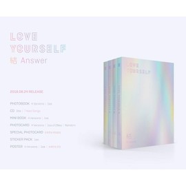 BigHit BTS - Love Yourself 結 Answer [S ver.] 2CD+Photobook+Mini Book+Photocard+Folded Poster