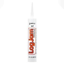 Sashco Log Jam Acrylic Latex Chinking Caulk, 30 oz Cartridge, Buff (Pack of 1)