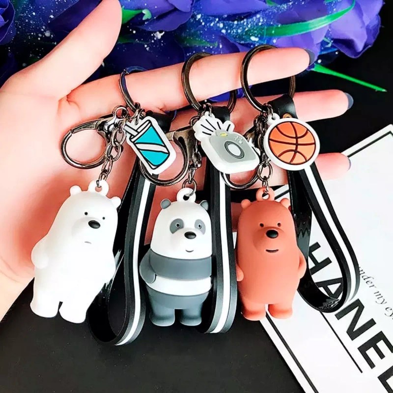 Mafab Llavero Oso Escandalosos De Bare Bears Divertido