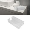 Napkin Tray Storage Holder Transparent Acrylic Modern 9.5x5.5x2.5in Large Capacity