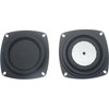 4-inch Bass Speaker Passive Radiator Film, Subwoofer Diaphragm Plate, 2-Pack,